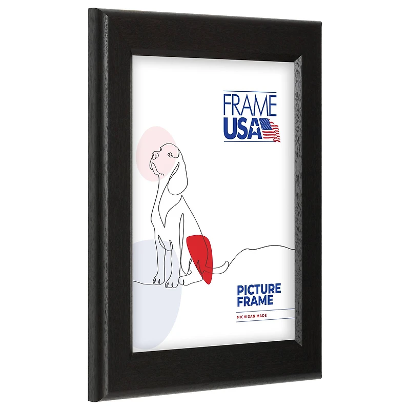 Frame USA Coffee Bean Narrow Dark Brown Single Image Picture Frame