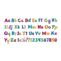 Trend Patchwork FF 4" Friendly Combo Ready Letters®, 3 Pack