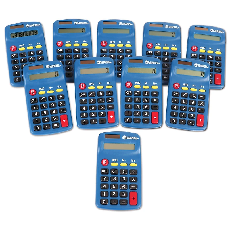 Learning Resources Primary Calculator, 10ct.
