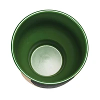 Hello Honey® 10" Stoneware Planter with Abstract Design