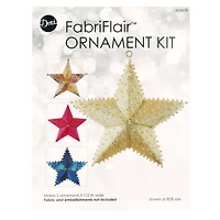Dritz® FabriFlair 5.5" Ornament Kit Star Pattern