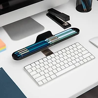 Mind Reader Anchor Collection Black Over Keyboard Shelf