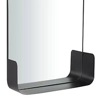 CosmoLiving by Cosmopolitan 22" Metal Modern Wall Mirror