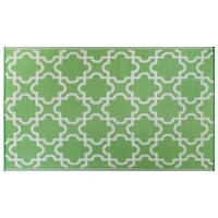 DII® Bright Green Lattice Outdoor Rug, 4ft. x 6ft.