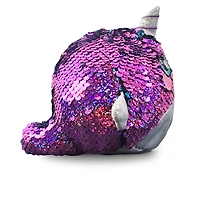 Beverly Hills Teddy Bear Squeezamals Shelby Sparkle Narwhal Stuffed Animal