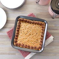Gibson Baker's Friend 7.5" Nonstick Square Steel Bake Pan