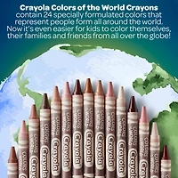 Crayola® Colors of the World™ Skin Tone Crayons