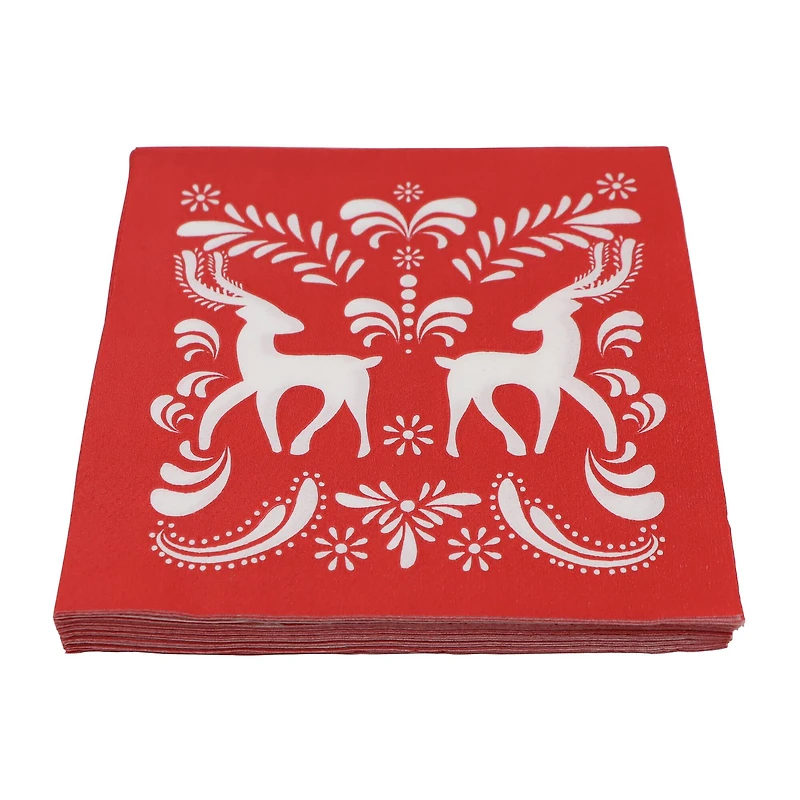 4.8" Red Paper Napkins, 20ct. by Ashland®