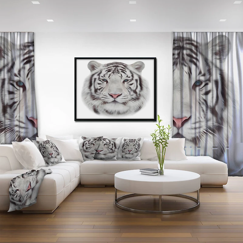 Designart - White Bengal Tiger