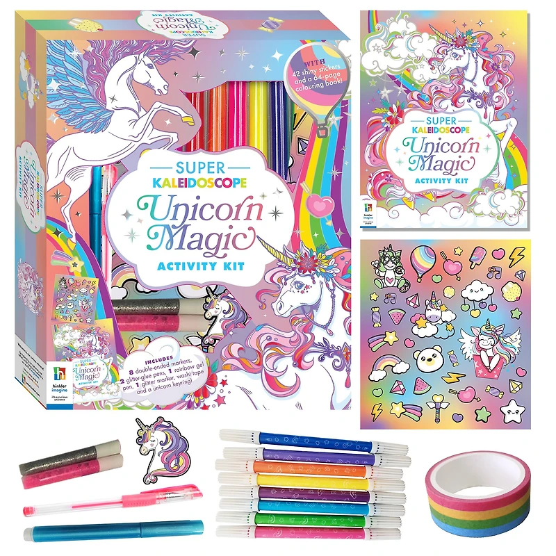 Hinkler Super Kaleidoscope Unicorn Magic Activity Kit