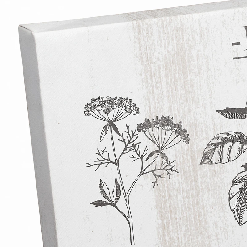Kitchen Herbs Canvas Wall Art