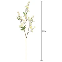 32" Cream Cherry Blossom Stem by Ashland®