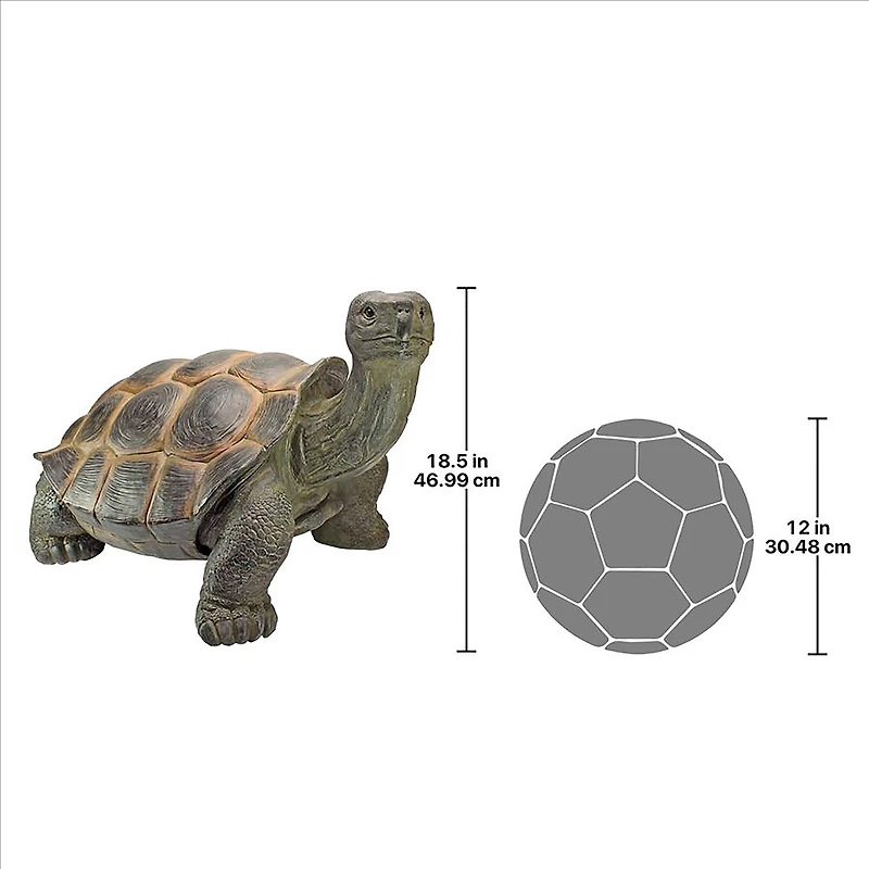 Design Toscano 2.5ft. The Elephant Tortoise Statue