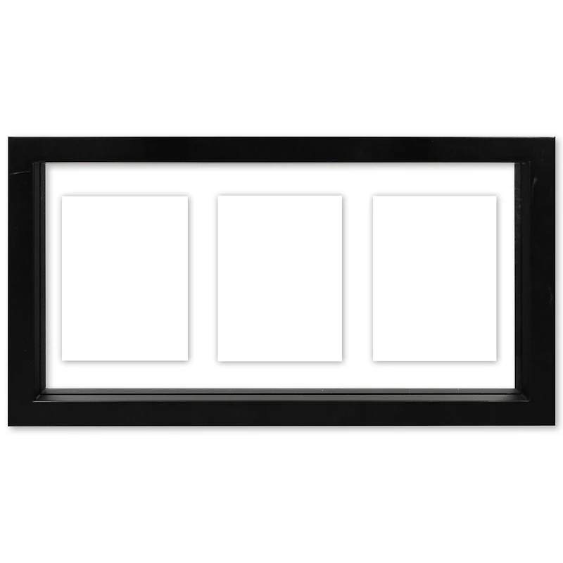 Expressions™ 6" x 12" Black Float Frame by Studio Décor®