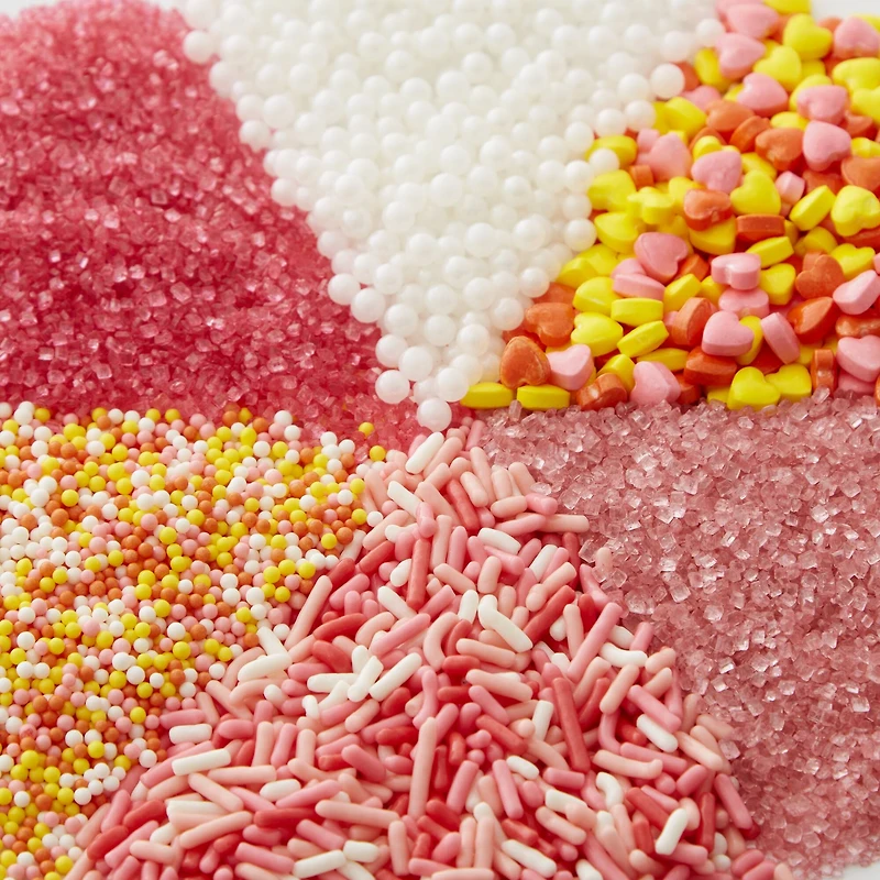 Wilton® Primary Pinks 6-Cell Sprinkle Mix