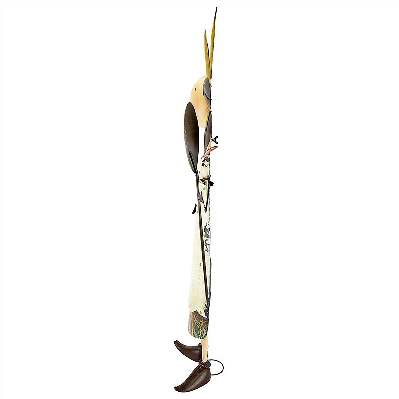 Design Toscano® 34.5" Flower Children Girl Metal Garden Statue