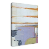 Purple Abstract 24" x 36" Canvas Wall Art