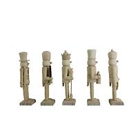 6" Classic 5 Piece DIY Pinewood Nutcracker Set by Make Market®