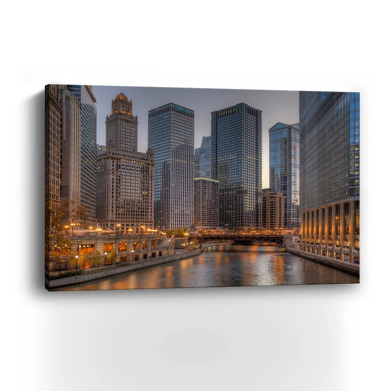 Lumaprints Peaceful Chicago Giclée Canvas
