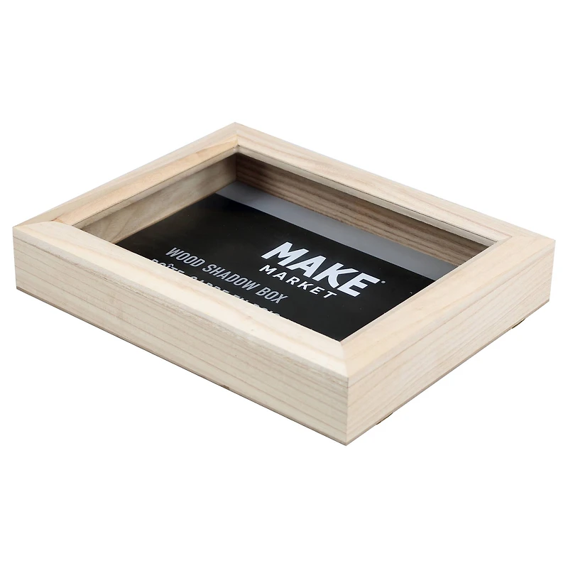 11.7" x 15" Hinged Wood Shadow Box by Make Market®