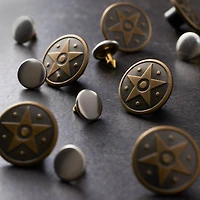 Soldier's Cross Jean Buttons by Loops & Threads™