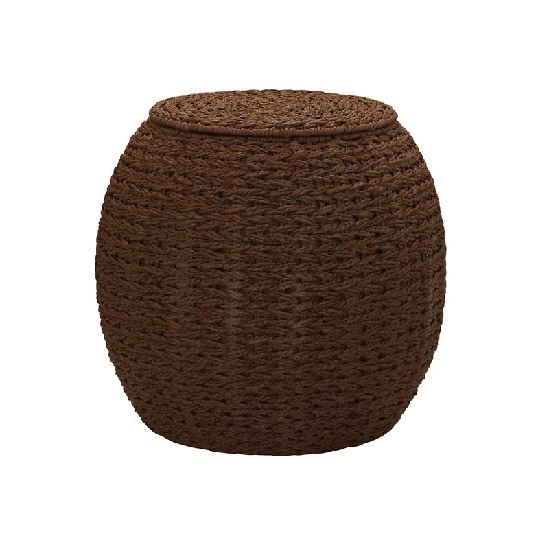 Household Essentials 19" Woven Storage End Table