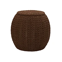 Household Essentials 19" Woven Storage End Table