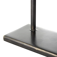 Black Metal Modern Abstract Easel Set