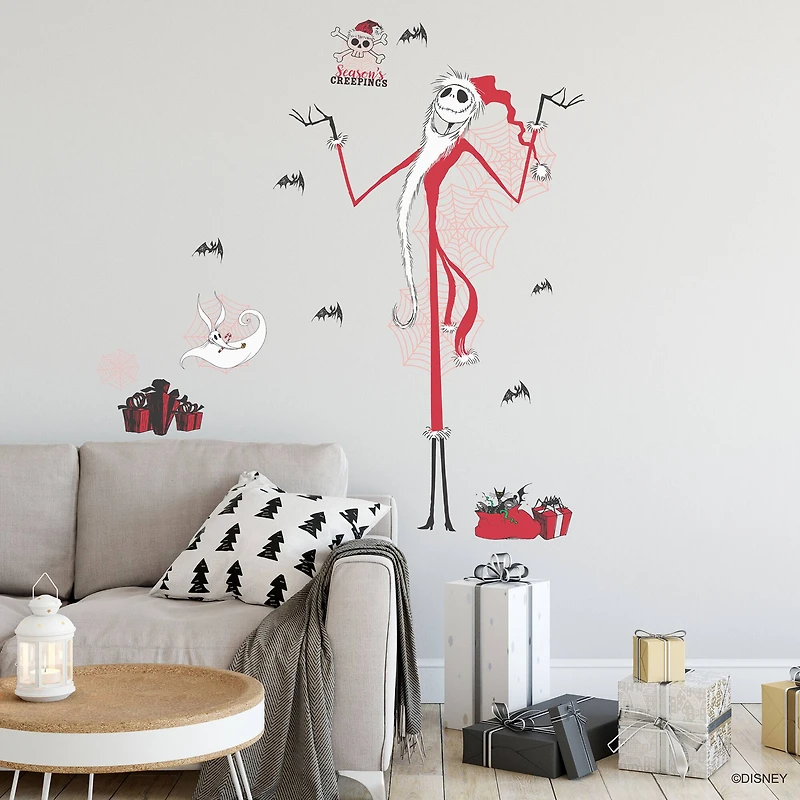 RoomMates Disney® The Nightmare Before Christmas Holiday Giant Wall Decal Set
