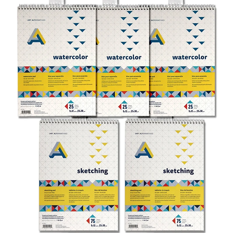 Creativity at Home Beginner Painting & Drawing Kit