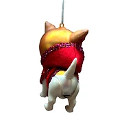 4" Chihuahua in Red Scarf Glass Ornament by Ashland®