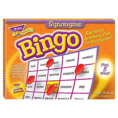 Trend Enterprises® Synonym Bingo