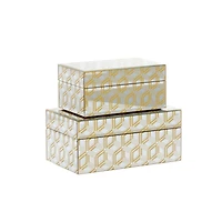 CosmoLiving by Cosmopolitan Gold Glam Box Set