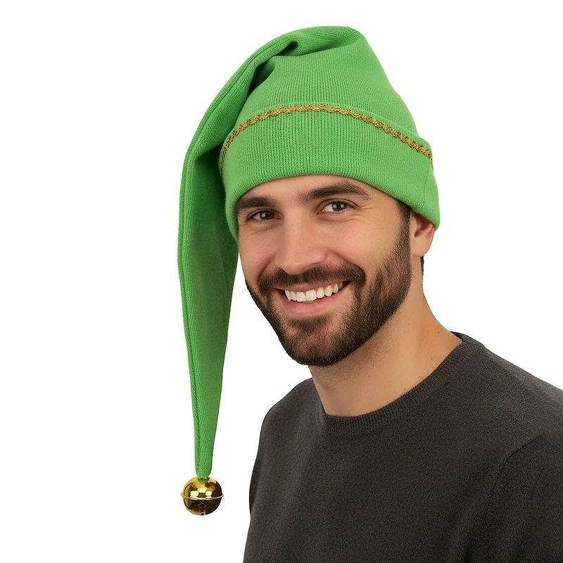 Elf™ Green Elf Costume Hat with Bell