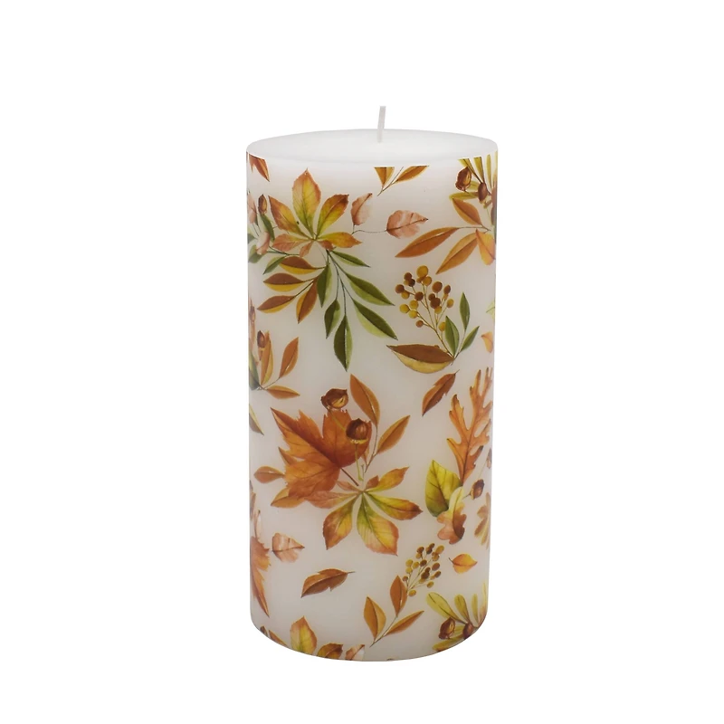 3" x 6" Maple Leaf Decal Pillar Candle by Ashland®