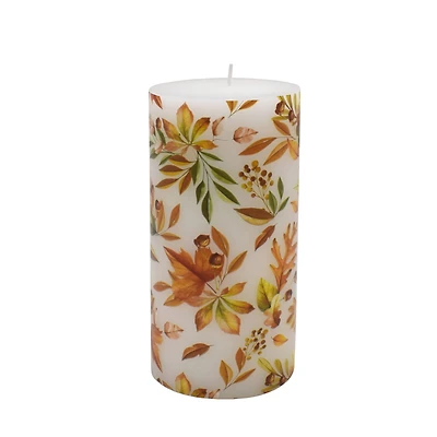 3" x 6" Maple Leaf Decal Pillar Candle by Ashland®
