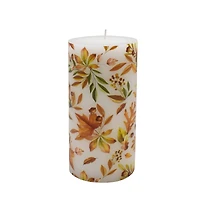 3" x 6" Maple Leaf Decal Pillar Candle by Ashland®