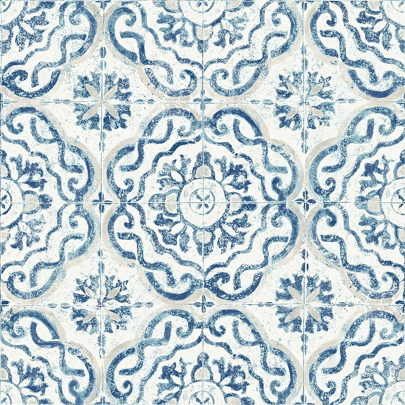 InHome Talavera Tile Peel & Stick Wallpaper