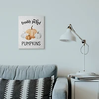 Stupell Industries Freshly Picked Pumpkins Canvas Wall Art