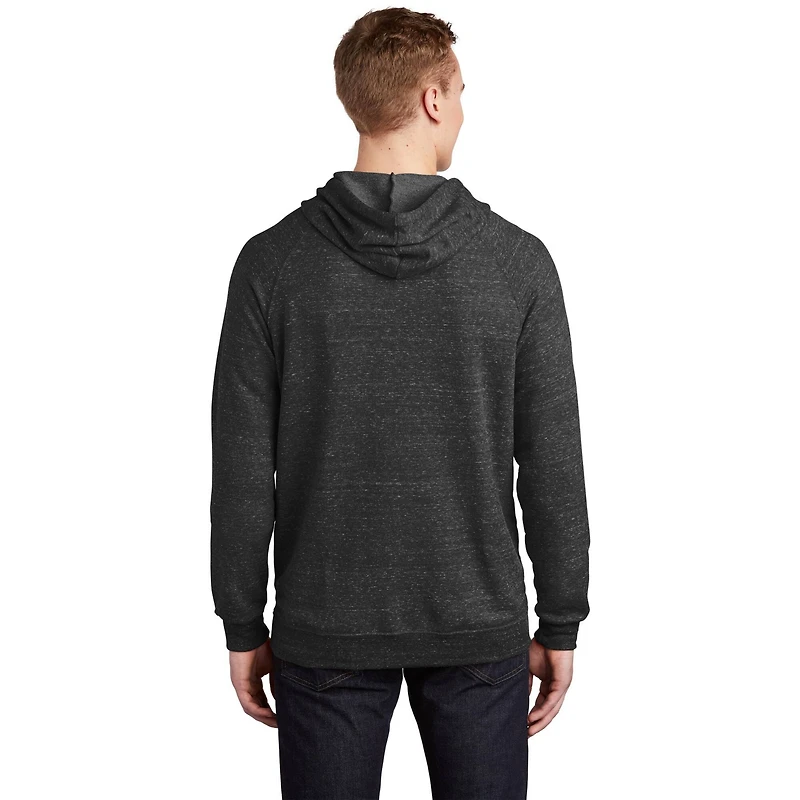 JERZEES® Snow Heather French Terry Raglan Hoodie