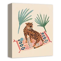 Tiger Rug Canvas Wall Art