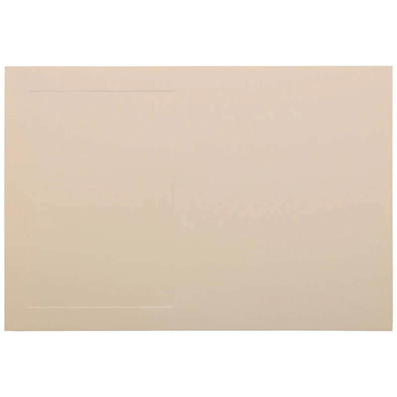 JAM Paper A7 Strathmore Ivory Wove Panel Fold Over Cards