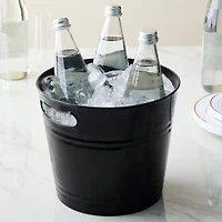 9.5" Black Plastic Ice Pail by Celebrate It™