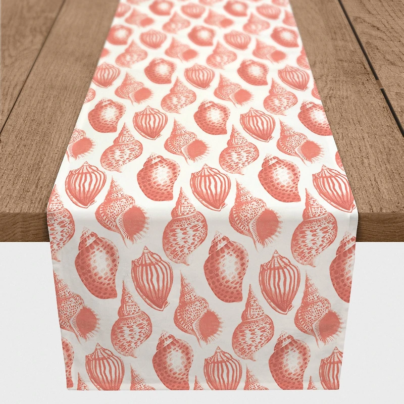 Shells Outdoor Table Runner