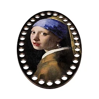 Wonderland Crafts Famous Paintings Pearl Earring Thread Organizer