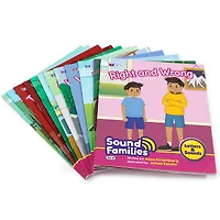 Junior Learning® Decodable Readers Sound Families Consonants Fiction Phase 5.5 Set
