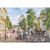 Alisa Three Horses. The Temple Of Christ Cross Stitch Kit