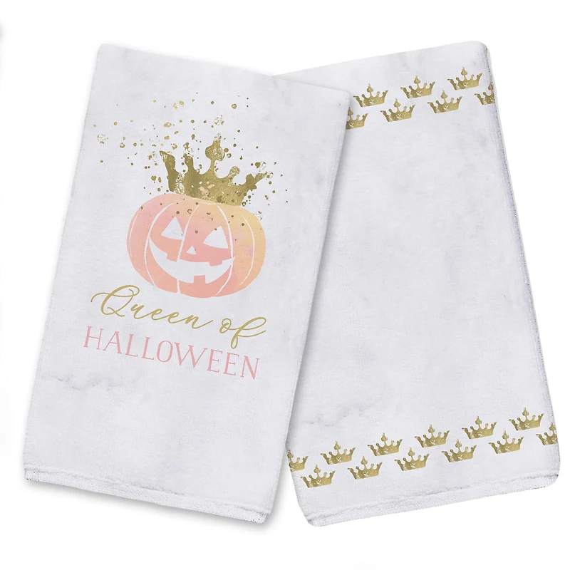 Queen Of Halloween Tea Towel Set