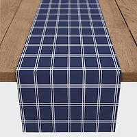 Grids Indoor/Outdoor Table Runner