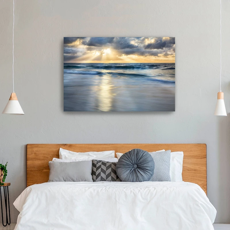Cloudscape Shore Canvas Giclee